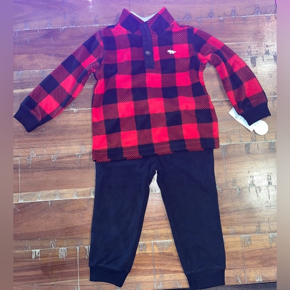 Carter’s 2 Piece Fleece Set size 24M NWT - Picture 1 of 4